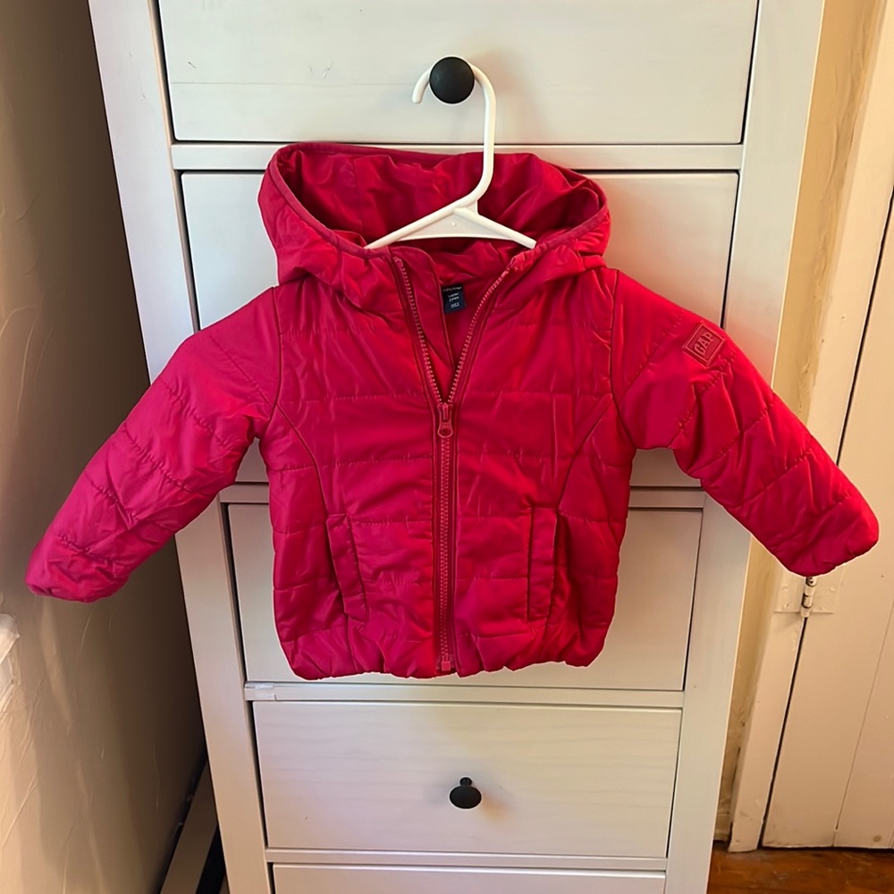 babyGAP girls light puffer jacket
